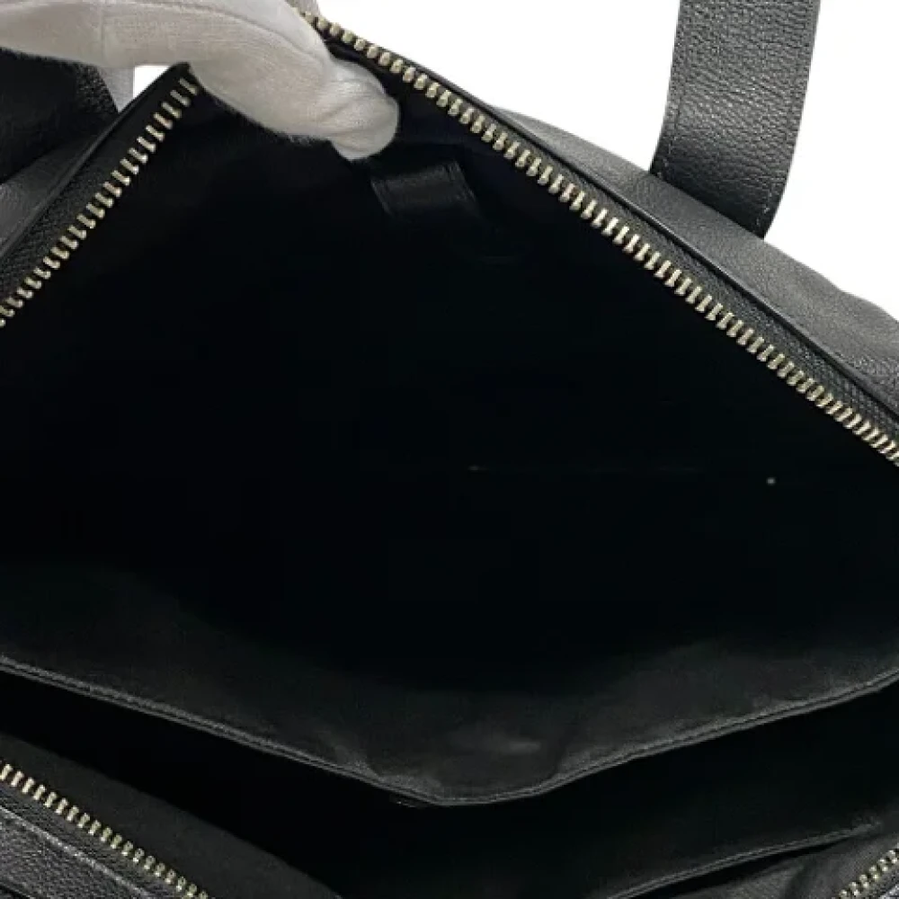 Coach Pre-owned Leather handbags Black Dames