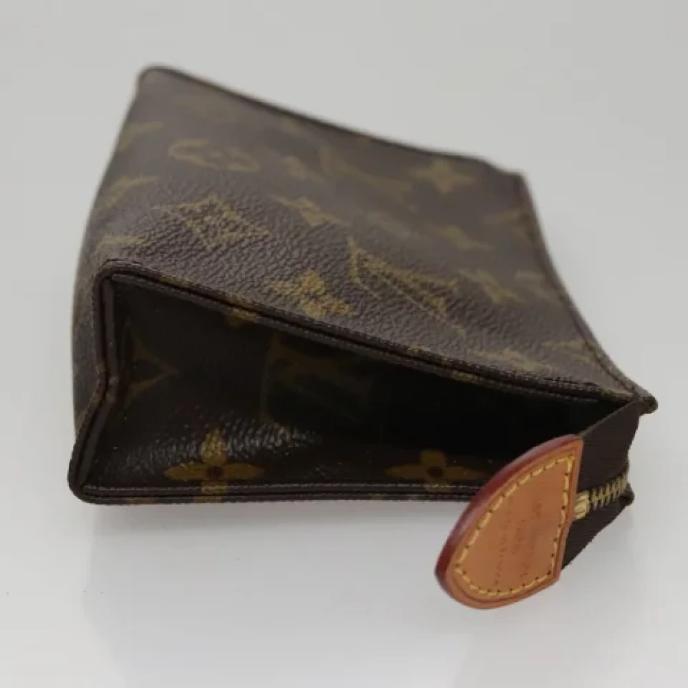 Louis Vuitton Vintage Pre-owned Canvas pouches Brown Dames
