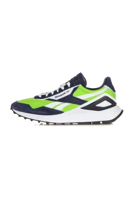 Vintage Låg Sneaker Grön/Blå