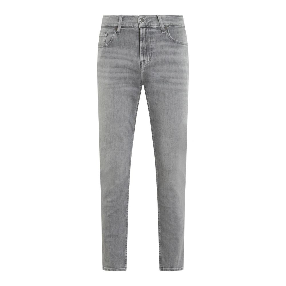7 For All Mankind Slimmy Bauhaus Heren Jeans Gray Heren