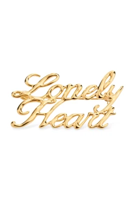 Lonely Heart Guld Pin