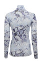 mesh-turtleneck-blouse-with-tattoo-print