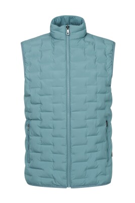 gilet-homme-turquoise-matelasse