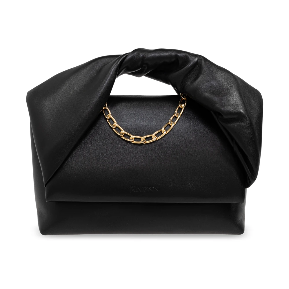 JW Anderson Handtas 'Large Twister' Black Dames