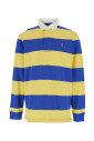 polo-a-rayures-en-coton-jaune-bleu