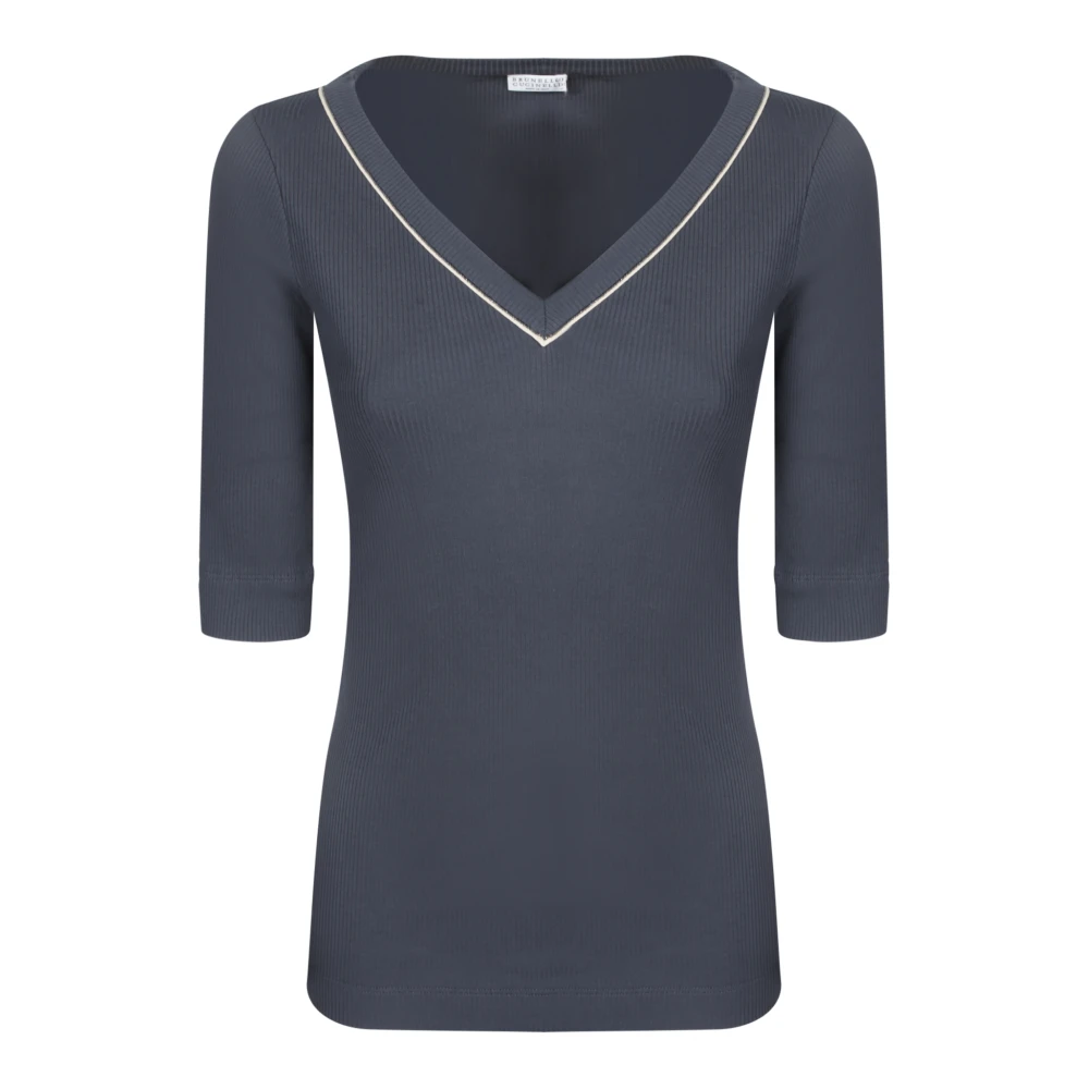 Tops > T-Shirts - - Brunello Cucinelli - Modalova