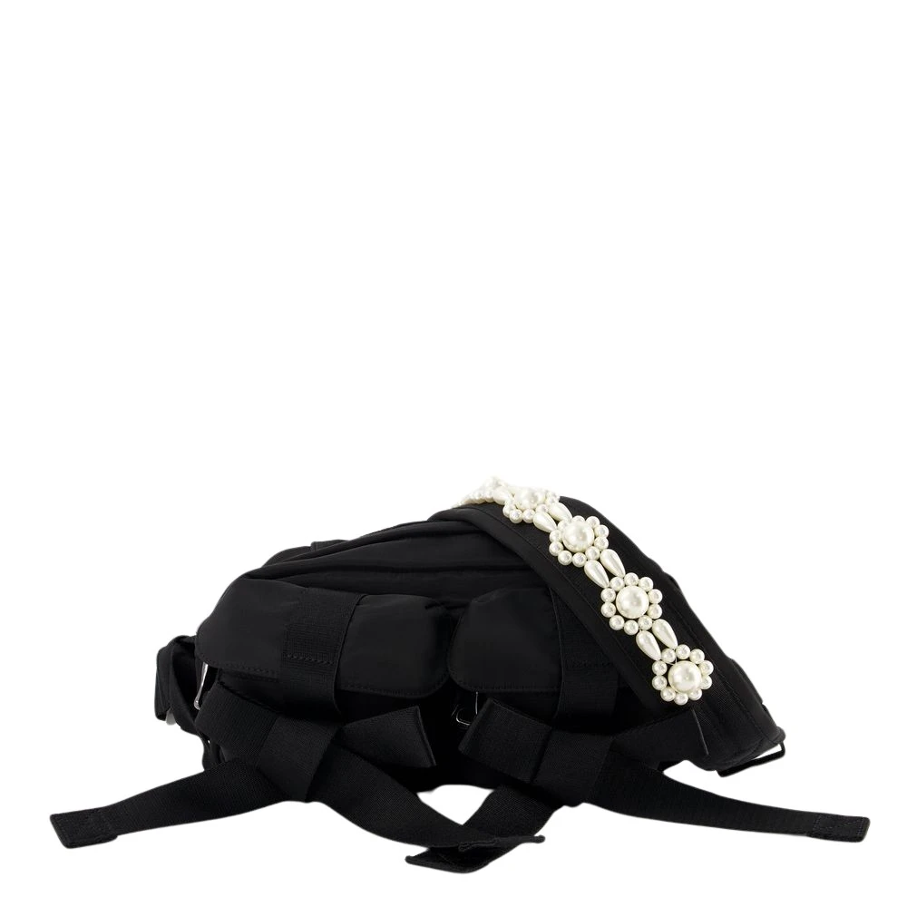 Simone Rocha Konvertibel Bum Bag - Nylon - Svart Black, Dam