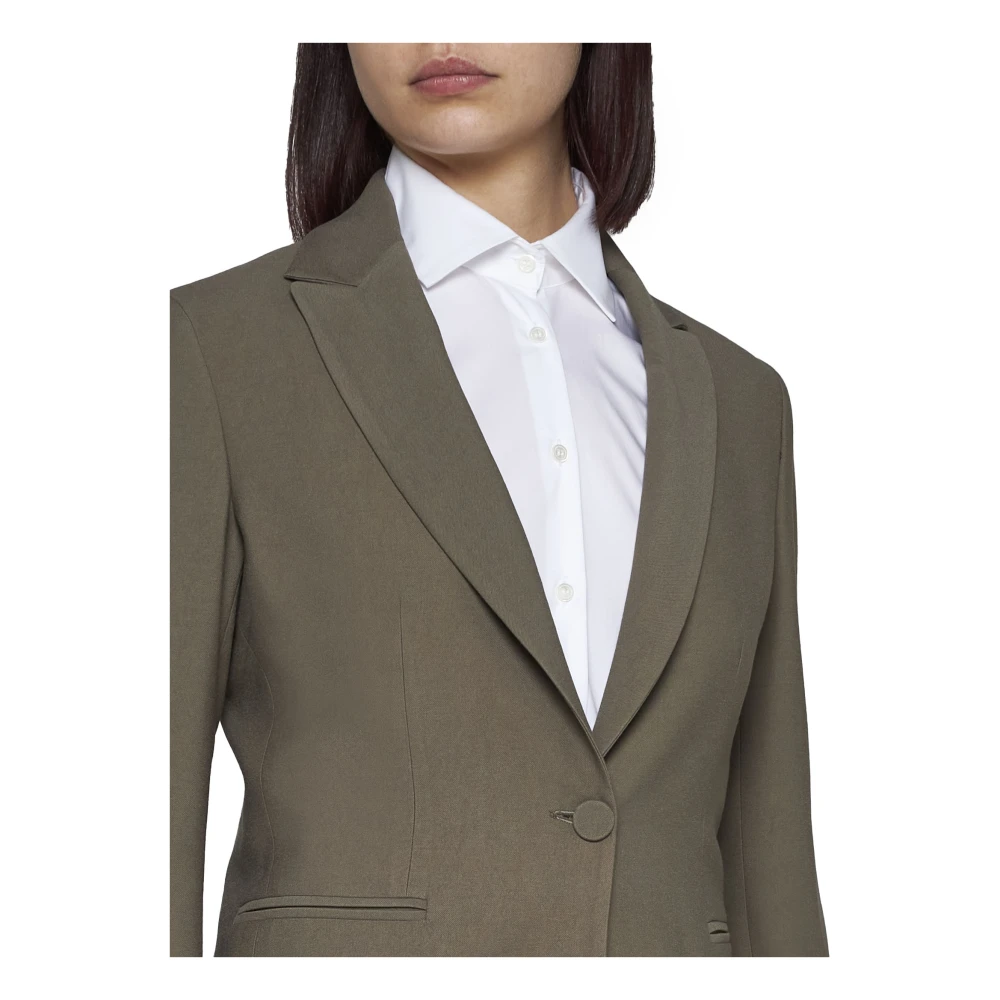 Blanca Vita Groen Elegant Blazer Jas Green Dames