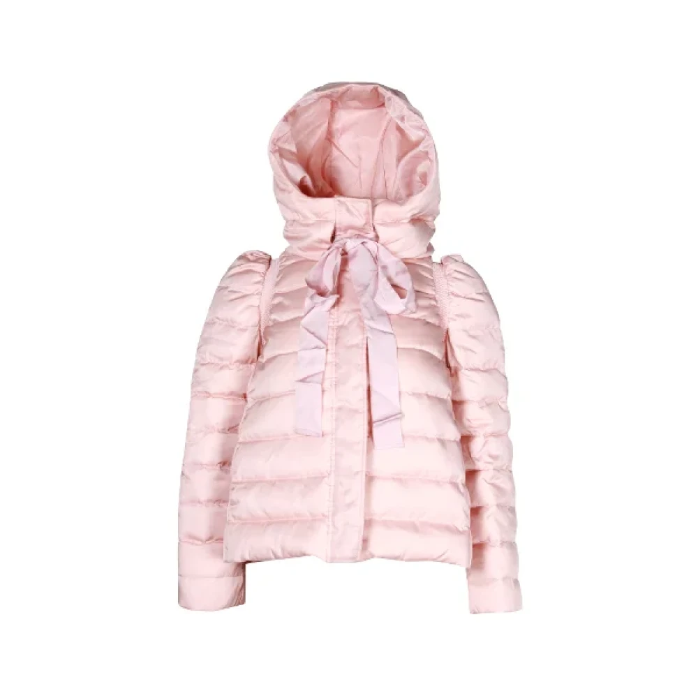 Miu Pre-owned Nylon outerwear Pink Dames