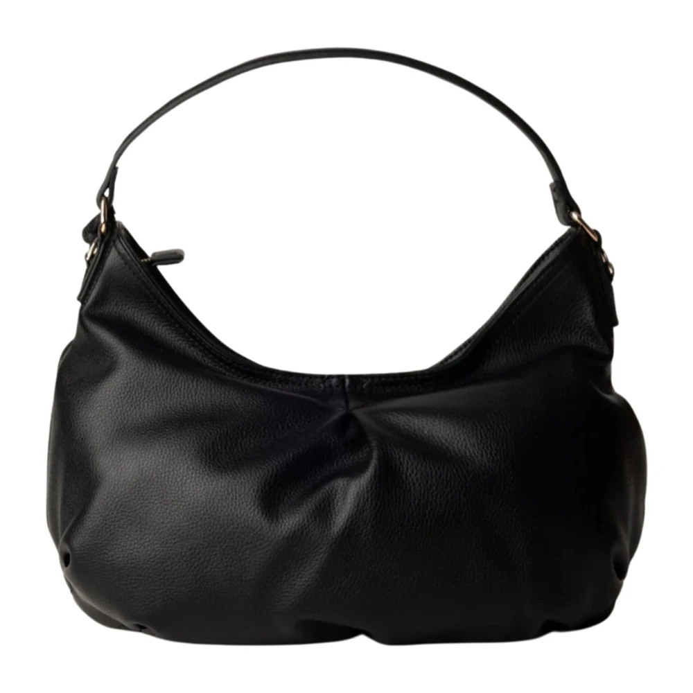 Twinset Stijlvolle Schoudertas met Logohanger Black Dames