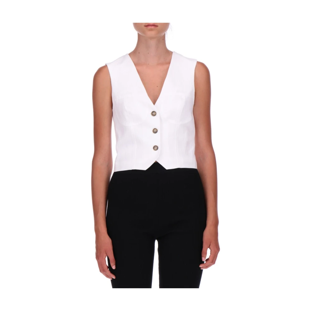 Jackets > Vests - - Ermanno Scervino - Modalova