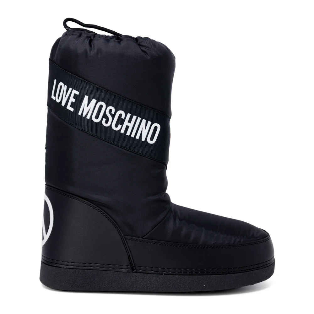 Love Moschino Dames Ski Laarzen Herfst Winter Collectie Black Dames