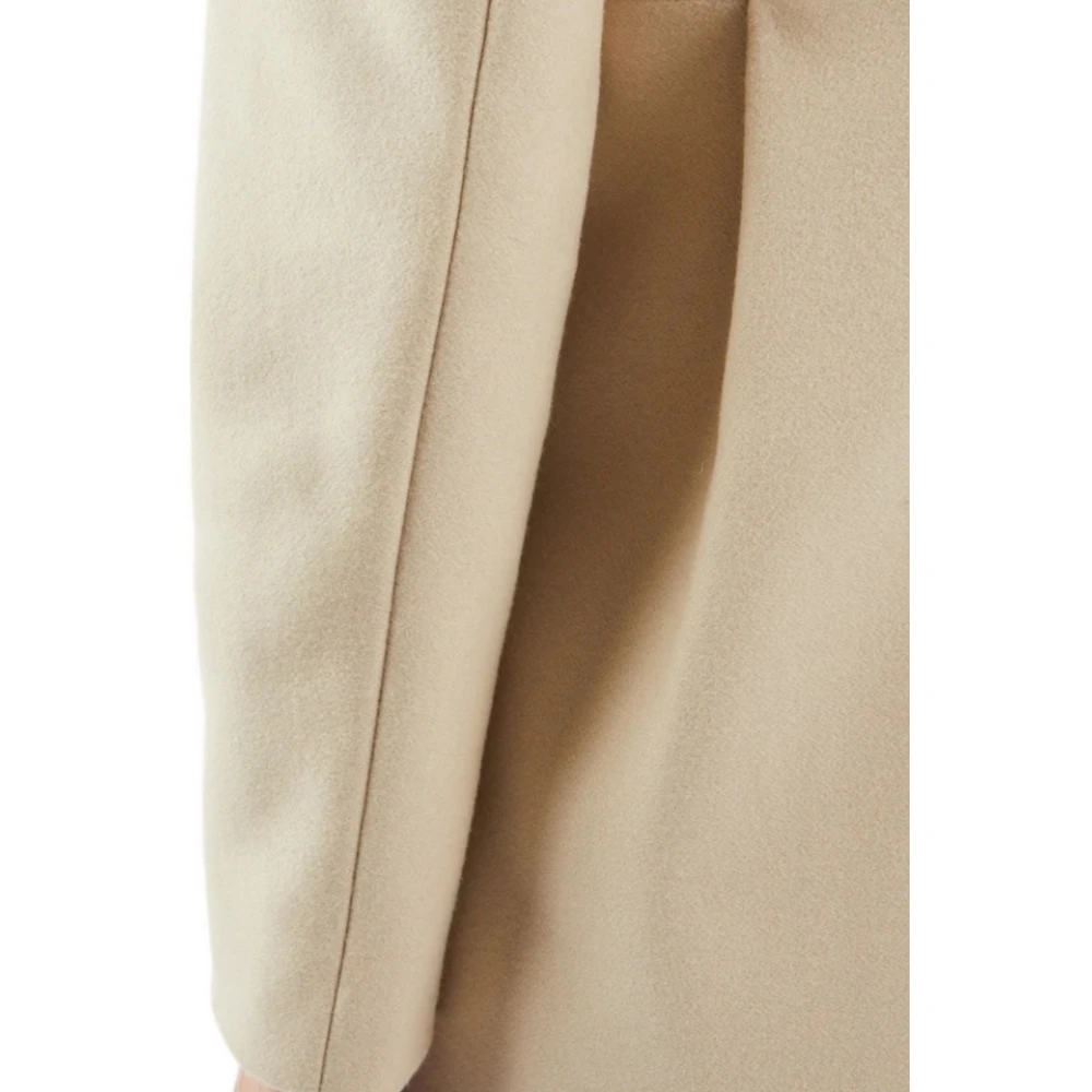 Fay Romantische Jas Ivoor Beige Dames