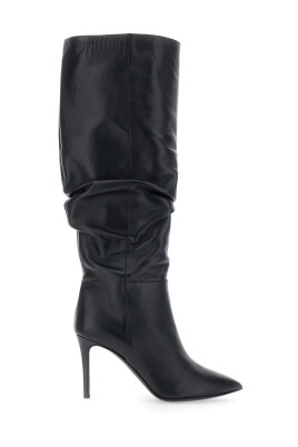 bottes-en-cuir-noir-pour-femmes