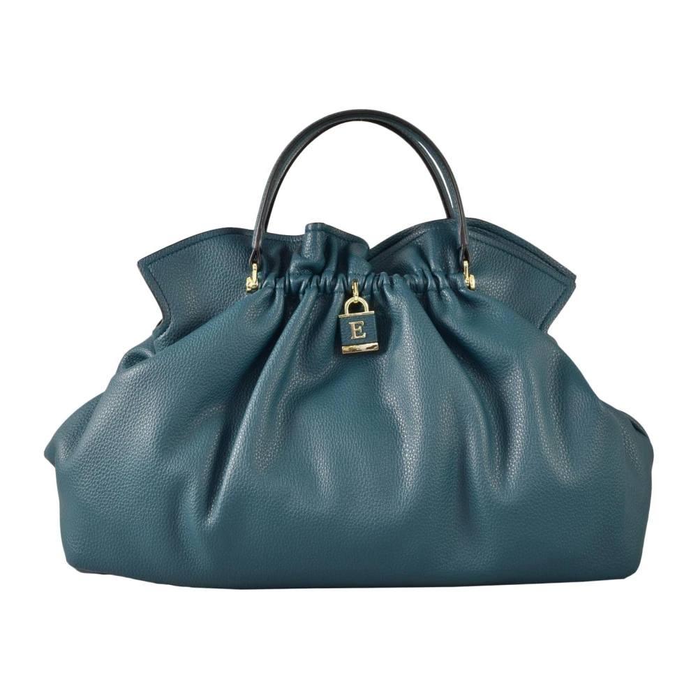 Ermanno Scervino Firenze Tas van Polyurethaan Blue Dames