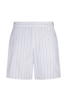 Randiga Bermuda Shorts med Skull Motif