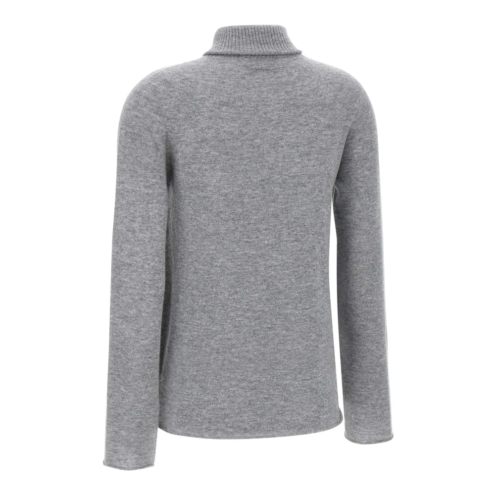 Kaos Wollen Coltrui Lichtgrijs Gray Dames
