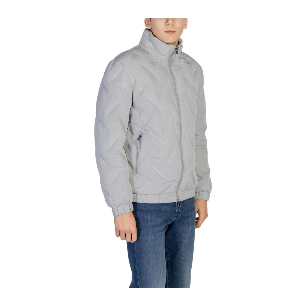 Antony Morato Grijze Strakke Polyester Herenjas Gray Heren