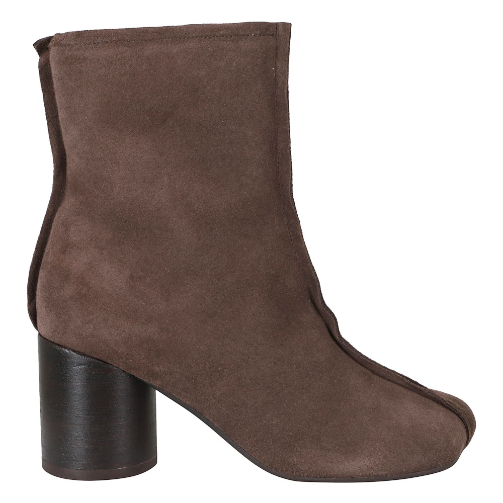 Mm6 Maison Margiela Stivaletto - Female - Heeled Boots - Brown - 6 1/2 Uk - Shoes