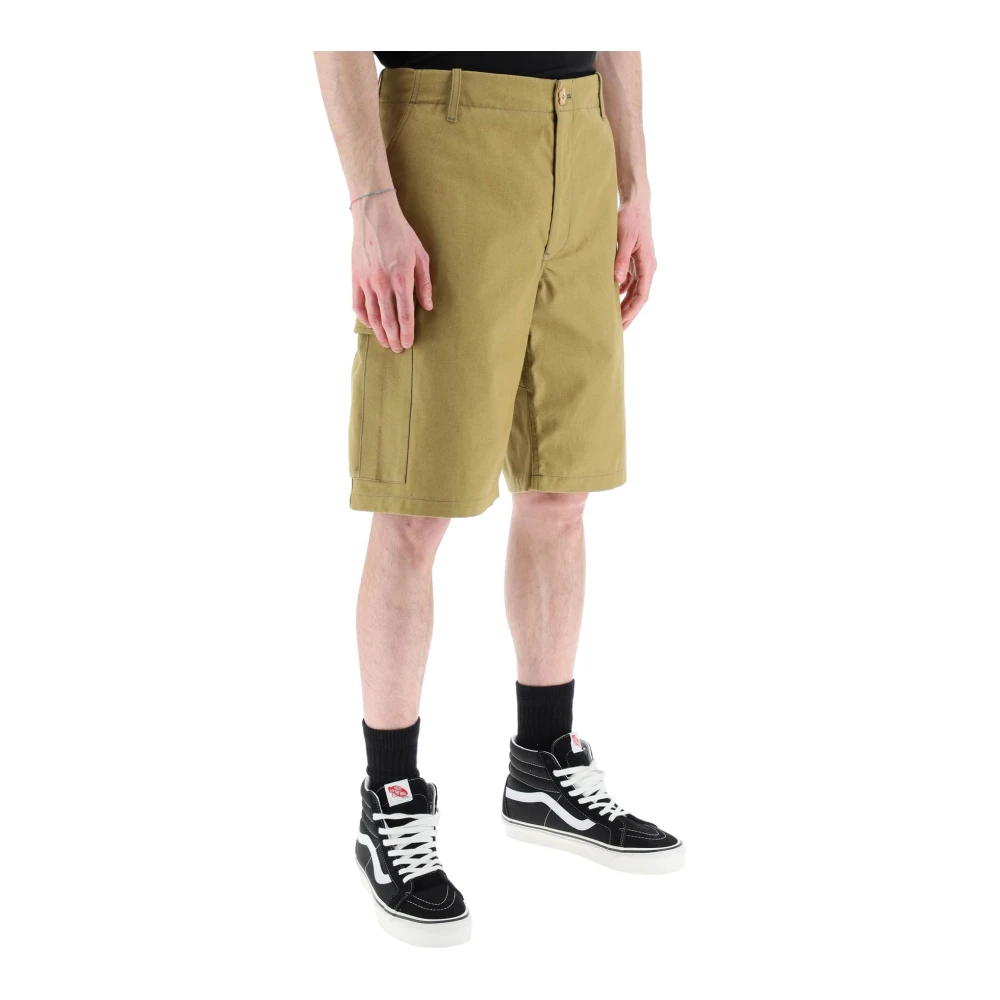 Kenzo Cargo Shorts geïnspireerd op werkkleding Green Heren