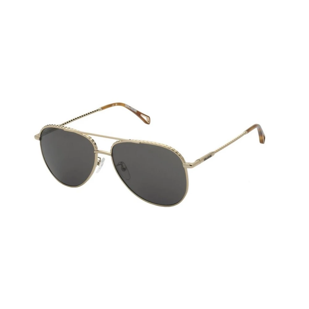 Zadig & Voltaire Shiny Light Gold Brown Zonnebril Yellow Unisex