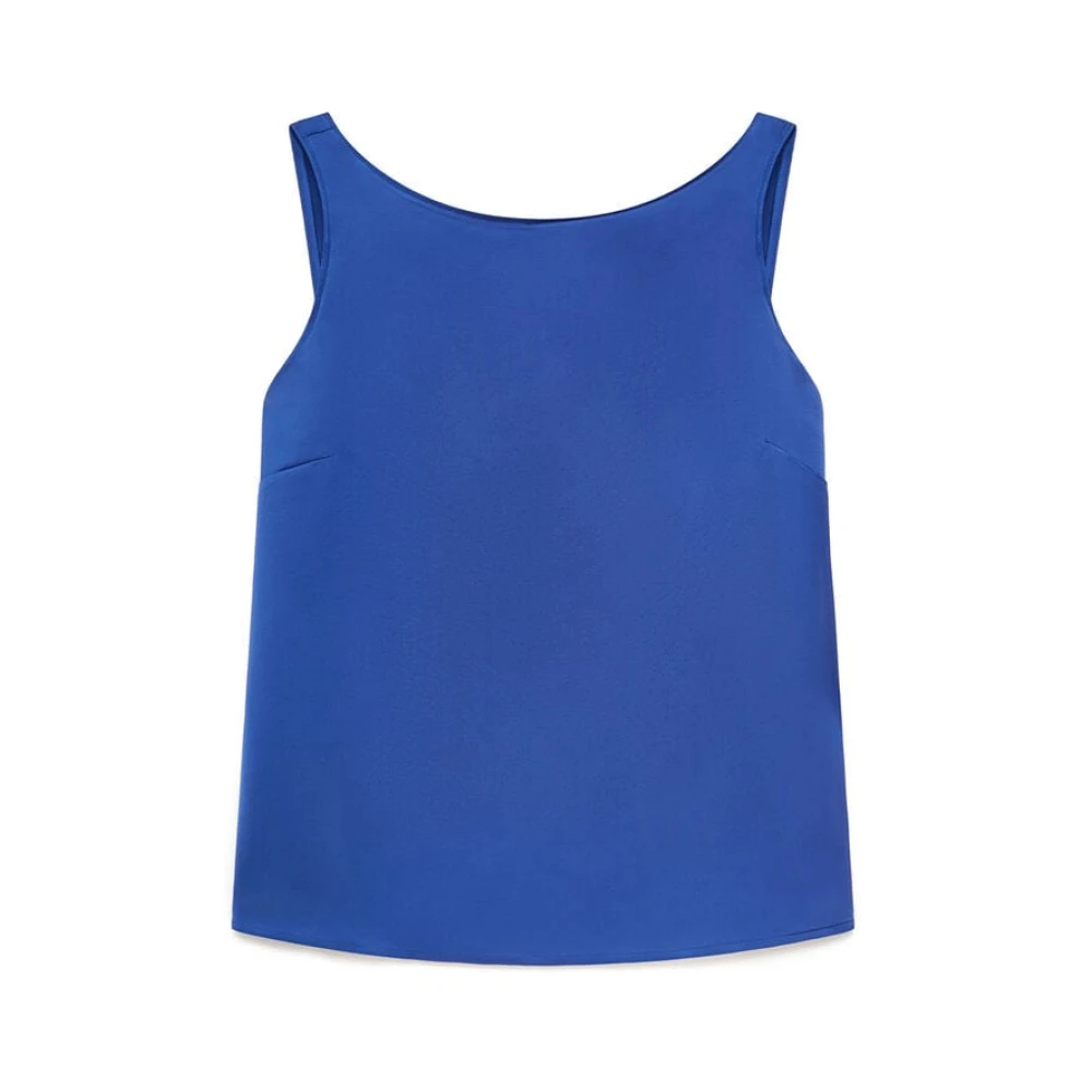 Maliparmi Donna Blu Top, Xl, New,