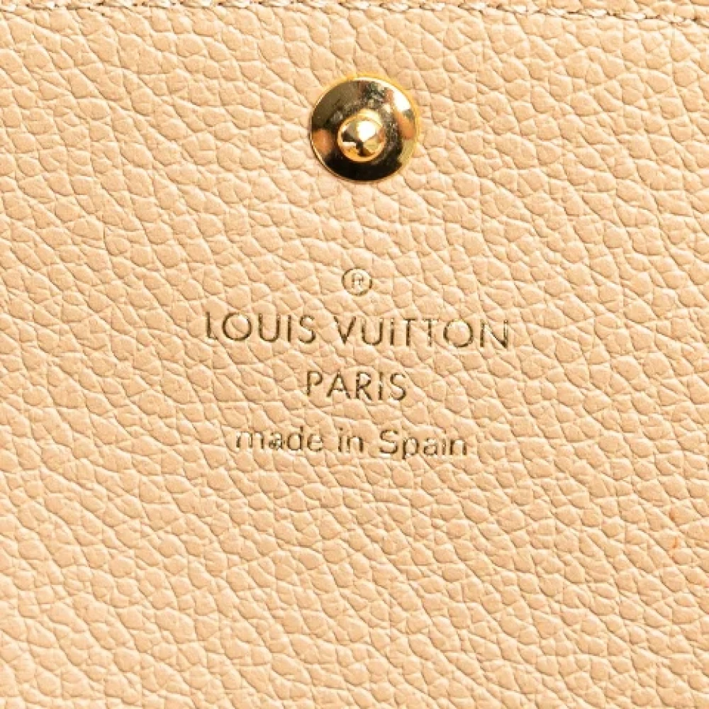 Louis Vuitton Vintage Pre-owned Leather wallets Black Dames