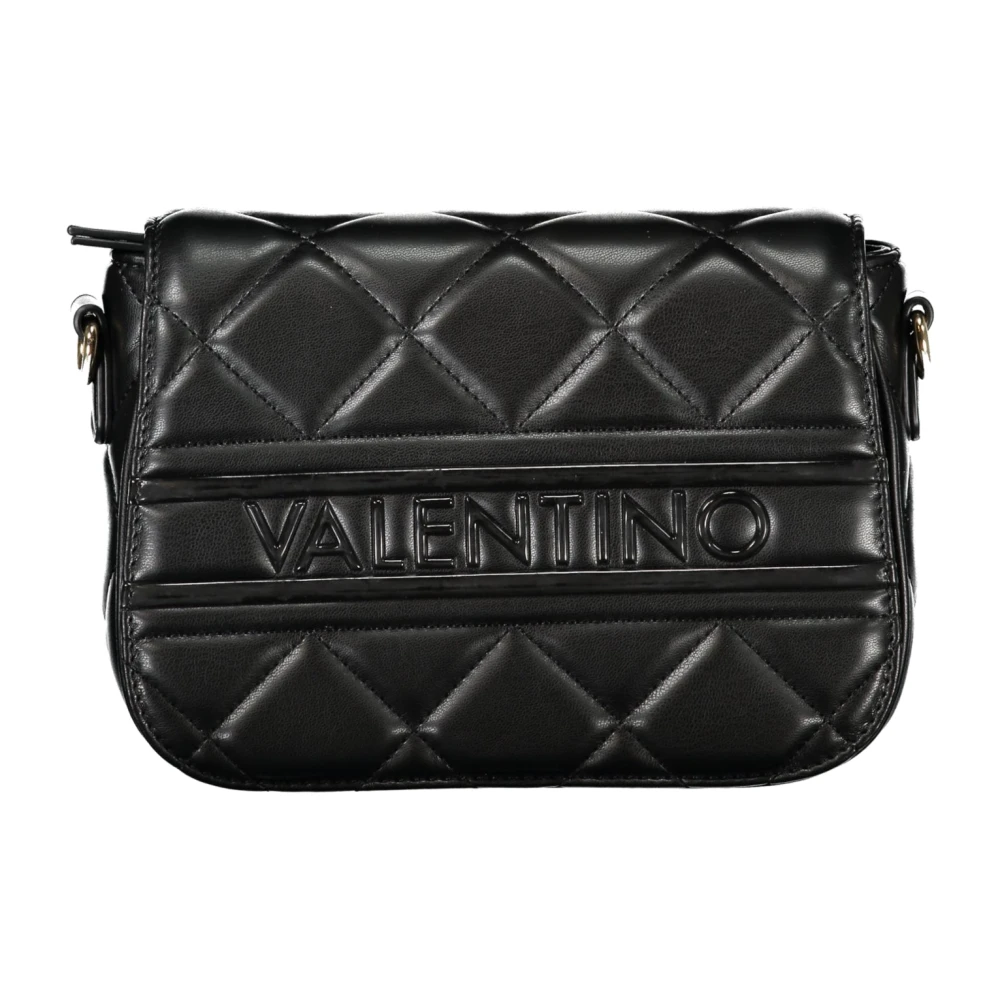 Valentino by Mario Valentino Zwarte Schoudertas met Verstelbare Band Black Dames