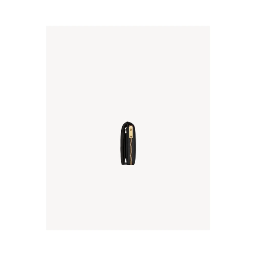 Saint Laurent Klassieke Leren Portfoliotas Black Dames