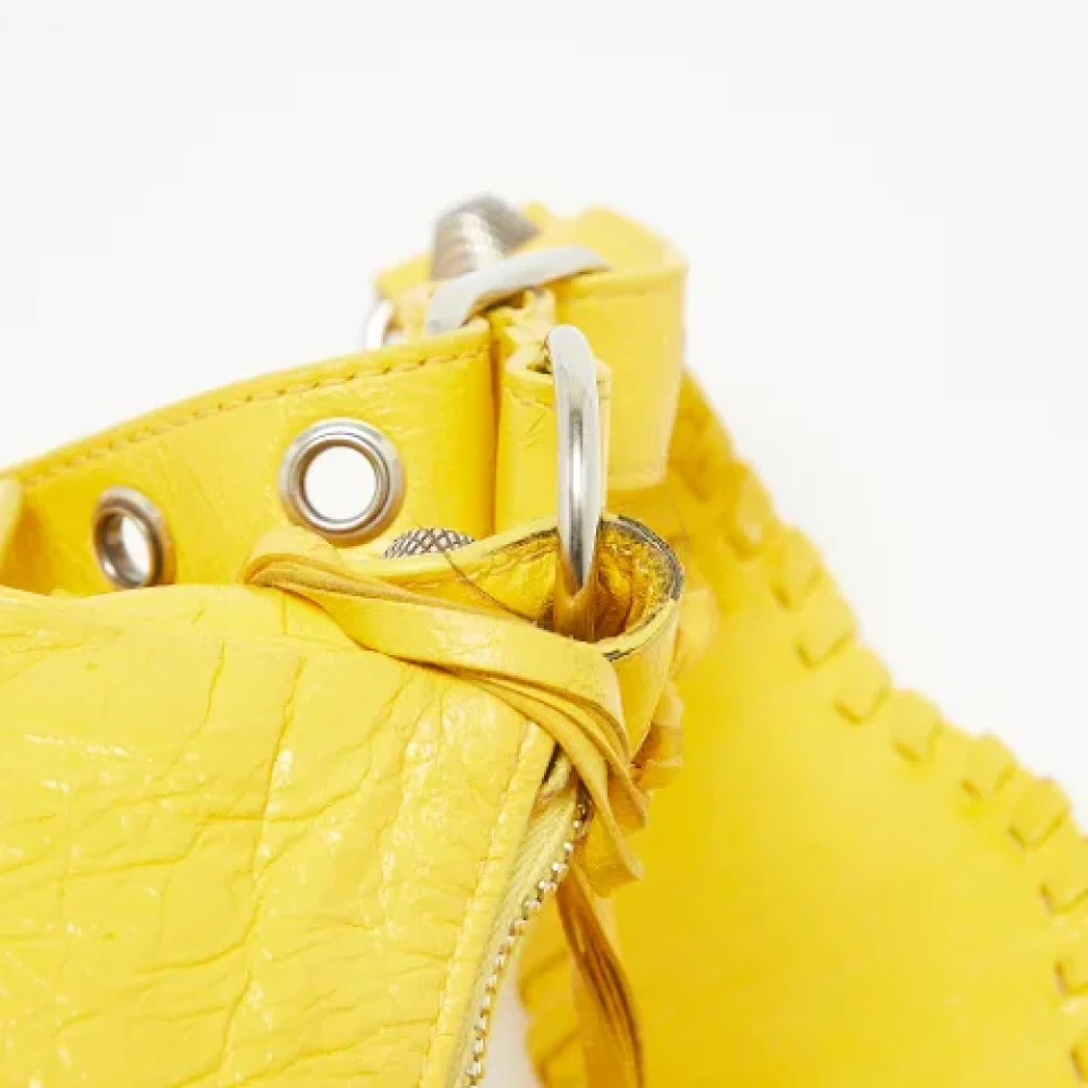 Balenciaga Vintage Pre-owned Leather balenciaga-bags Yellow Dames
