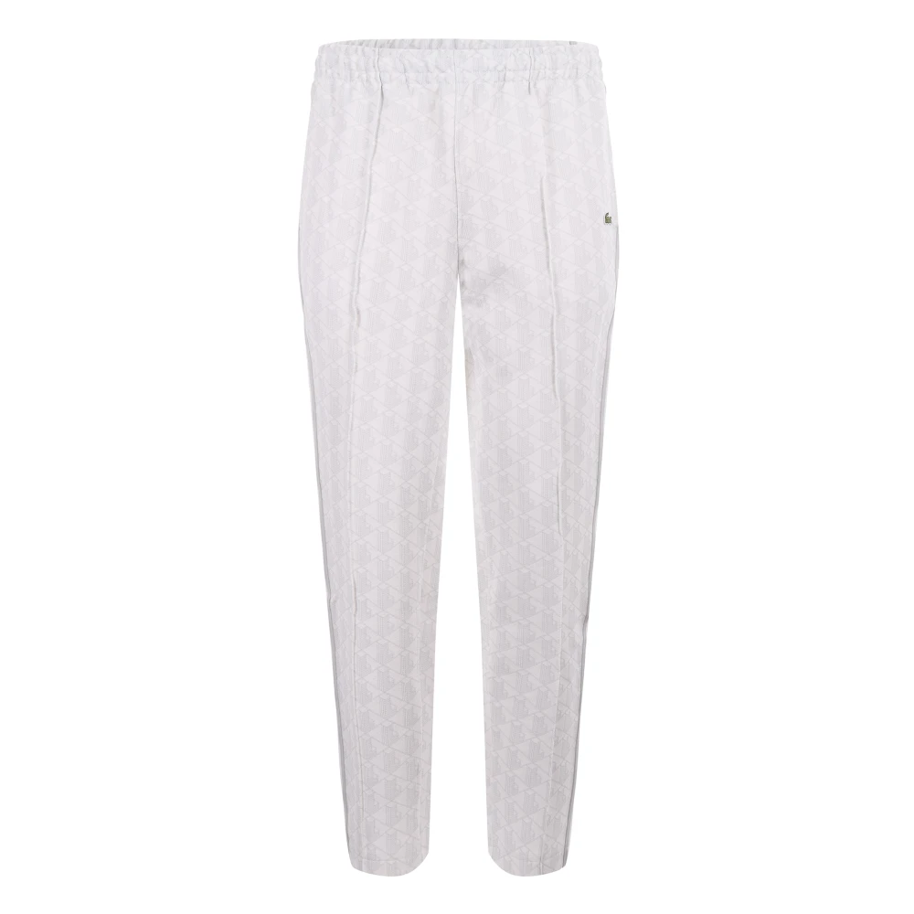 Lacoste Uomo Grigio - Felpa Con Monogramma Paris - Trousers - S - Immagine 3
