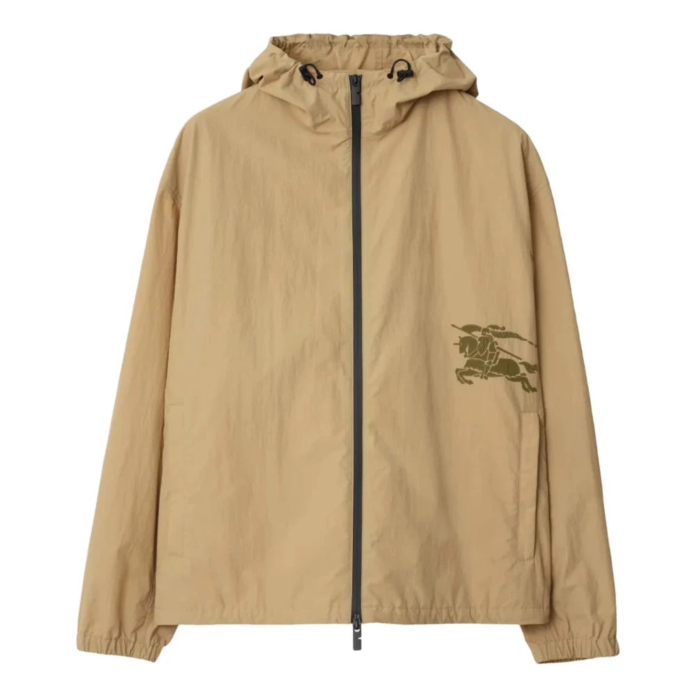 Burberry Cracker Anorak Jas Beige Heren