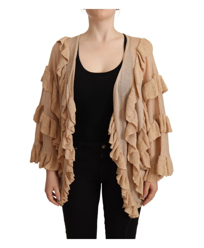 gilet-tricot-beige-a-devant-ouvert