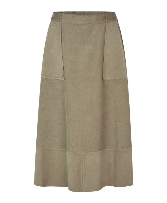 stylish-velvet-skirt-with-decorative-stitching