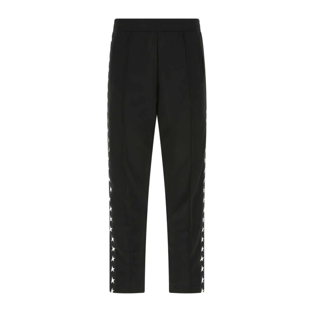 Golden Goose Men's Black Polyester Doro Joggers