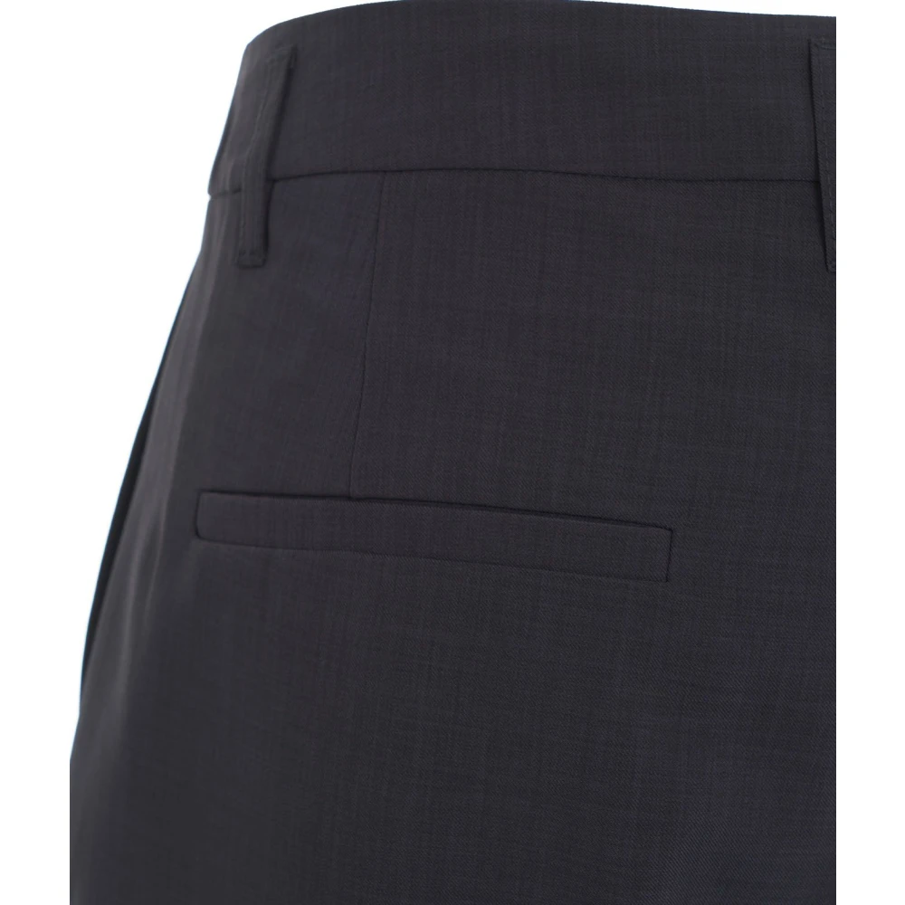 Birgitte Herskind Blauwe Bermuda Broek Verhoog Stijl Blue Dames