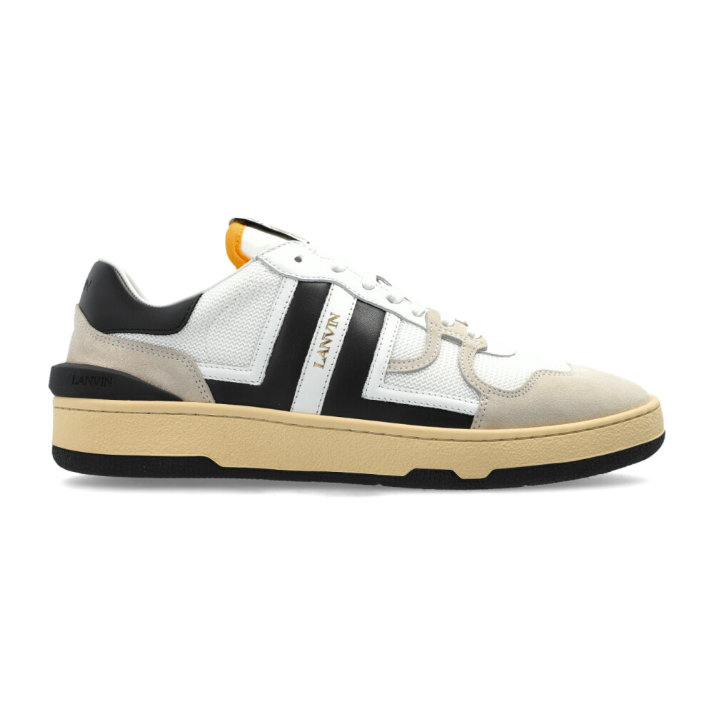 ★LANVIN★クレイロートップスニーカー Lanvin Curb レースアップ スニーカー | ブルー | FARFETCH JP