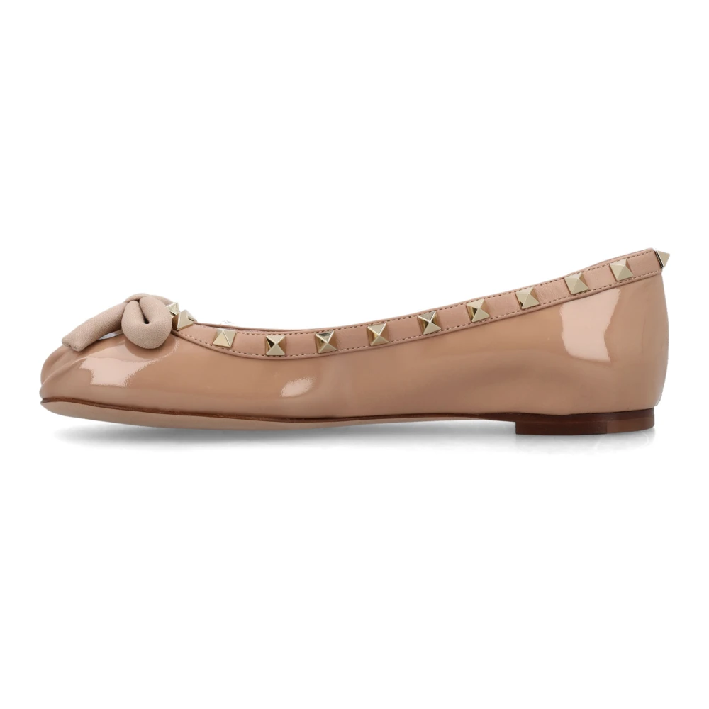 Valentino Garavani Rockstud Ballerina Pink Dames