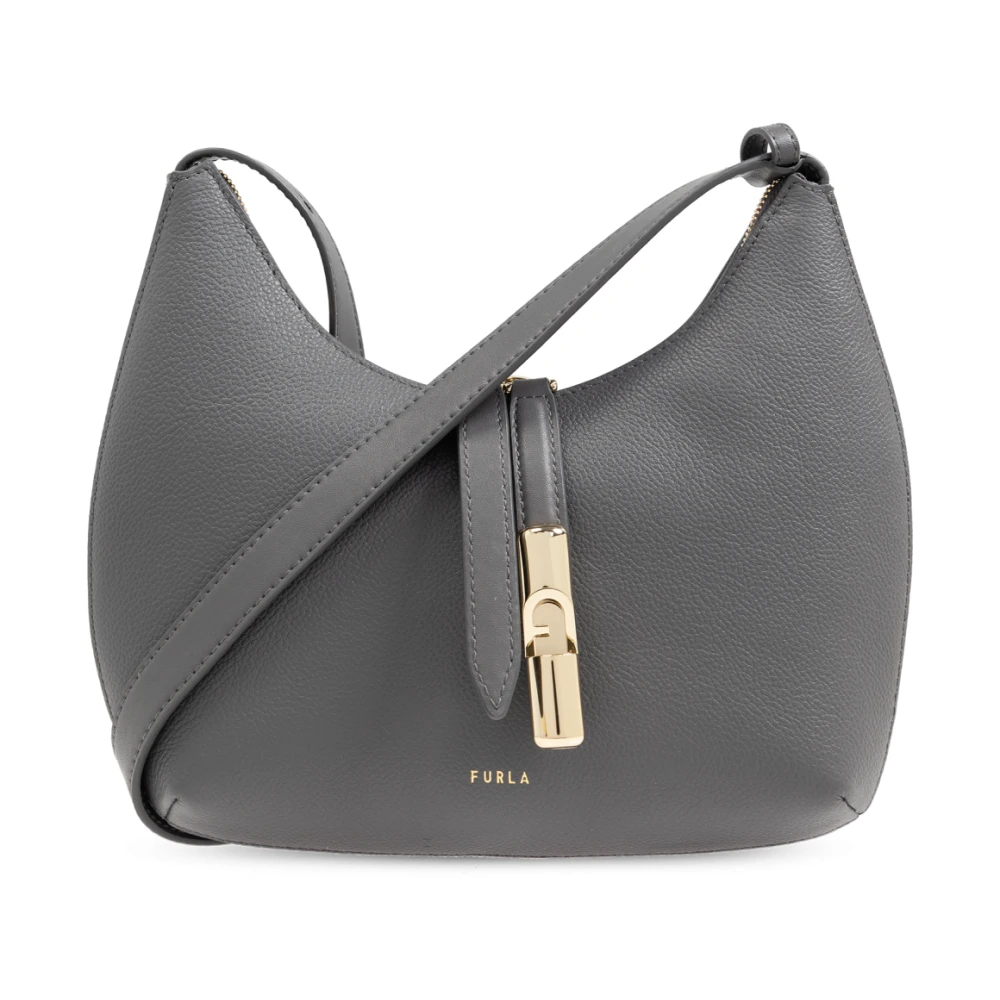 Furla Schoudertas Goccia Small Gray Dames