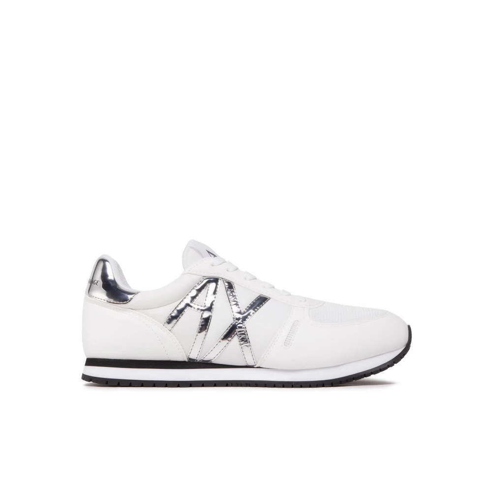 Armani Exchange Donna Bianco - Sneaker Camoscio - Shoes - 38 Eu