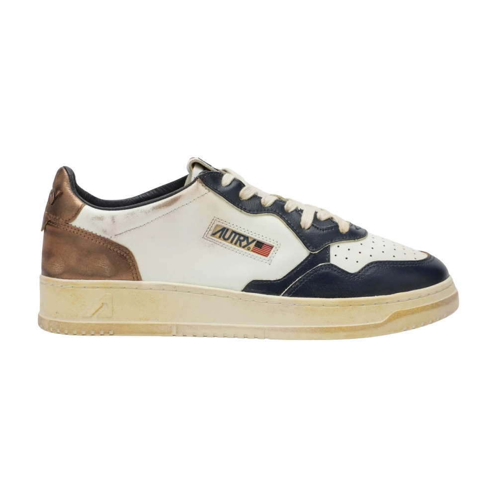 Autry Medalist Low Super Vintage Sneakers Heren Schoenen Veelkleurig Multicolor