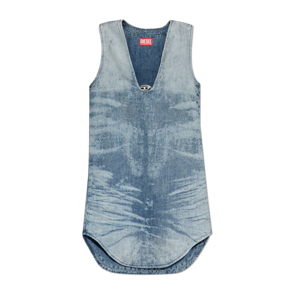 Diesel Women's Blue De-Laris-Dress-Fsh - Woman Dresses S - Image 2