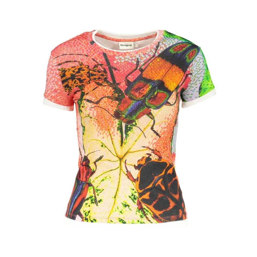 Desigual Mujer Multicolor Camisetas, Talla: M