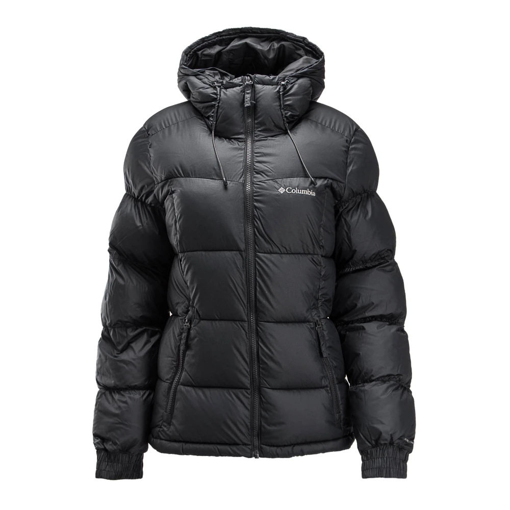 Columbia Zwarte Winterjas met Verstelbare Capuchon Black Dames