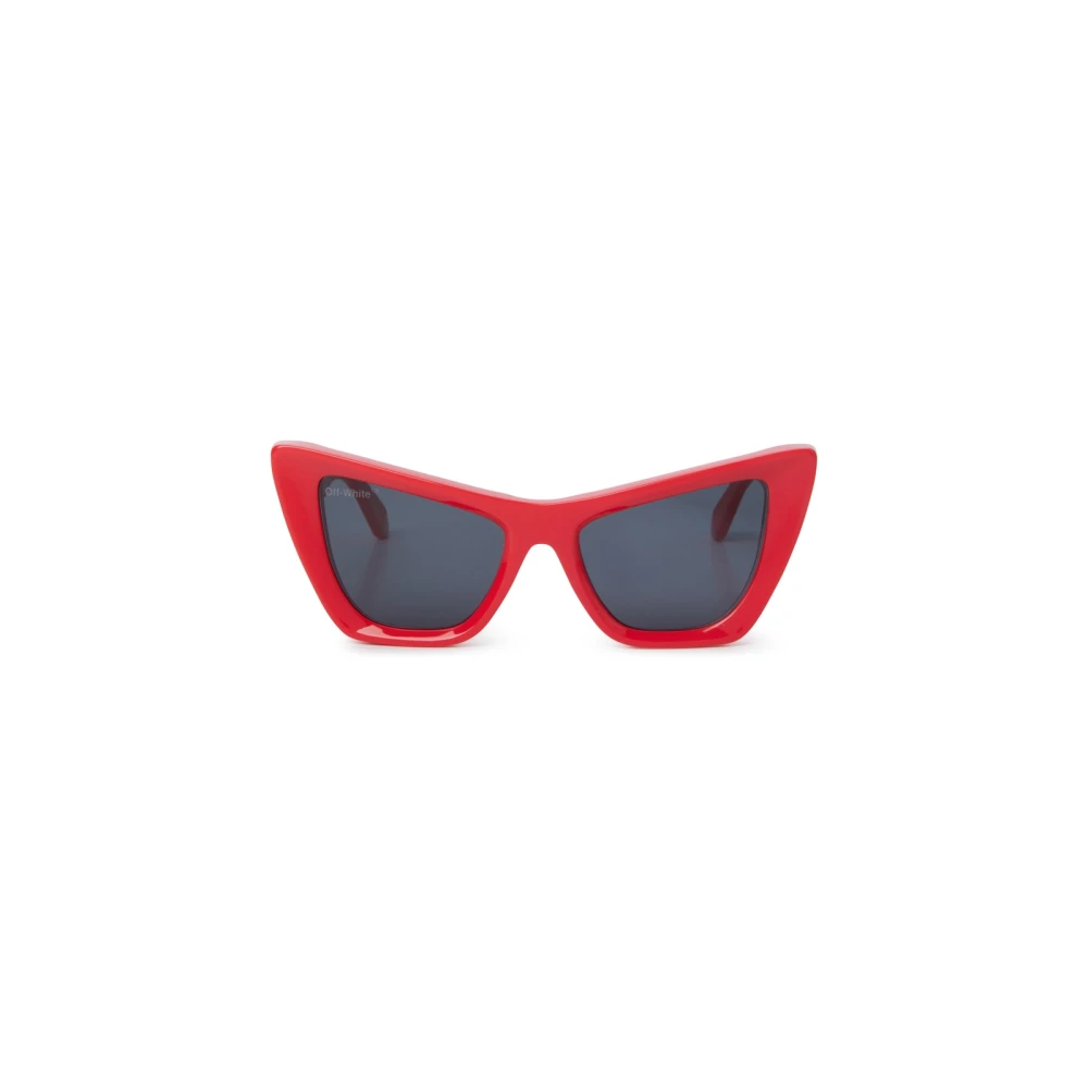 Off White Unisex Red/White Edvard Sunglasses