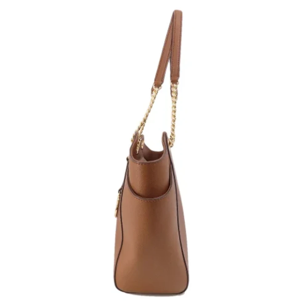 Michael Kors Pre-owned Plastic totes Brown Dames