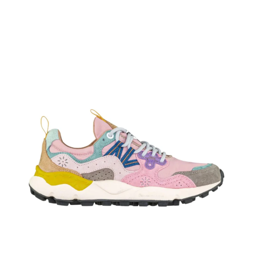 Flower Mountain Multicolor Sneakers, Female, 3 Uk, Yamano 3