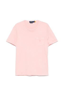 salmon-pink-crew-neck-t-shirts