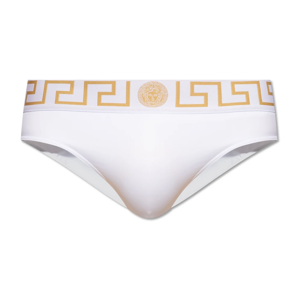 Versace Zwembroek White Heren