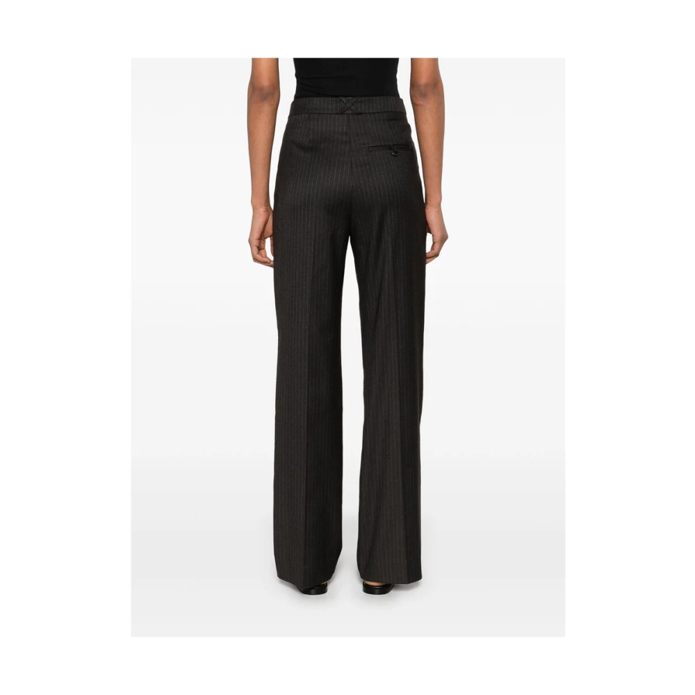 The Garment Cederbruine broek met plooien Brown Dames